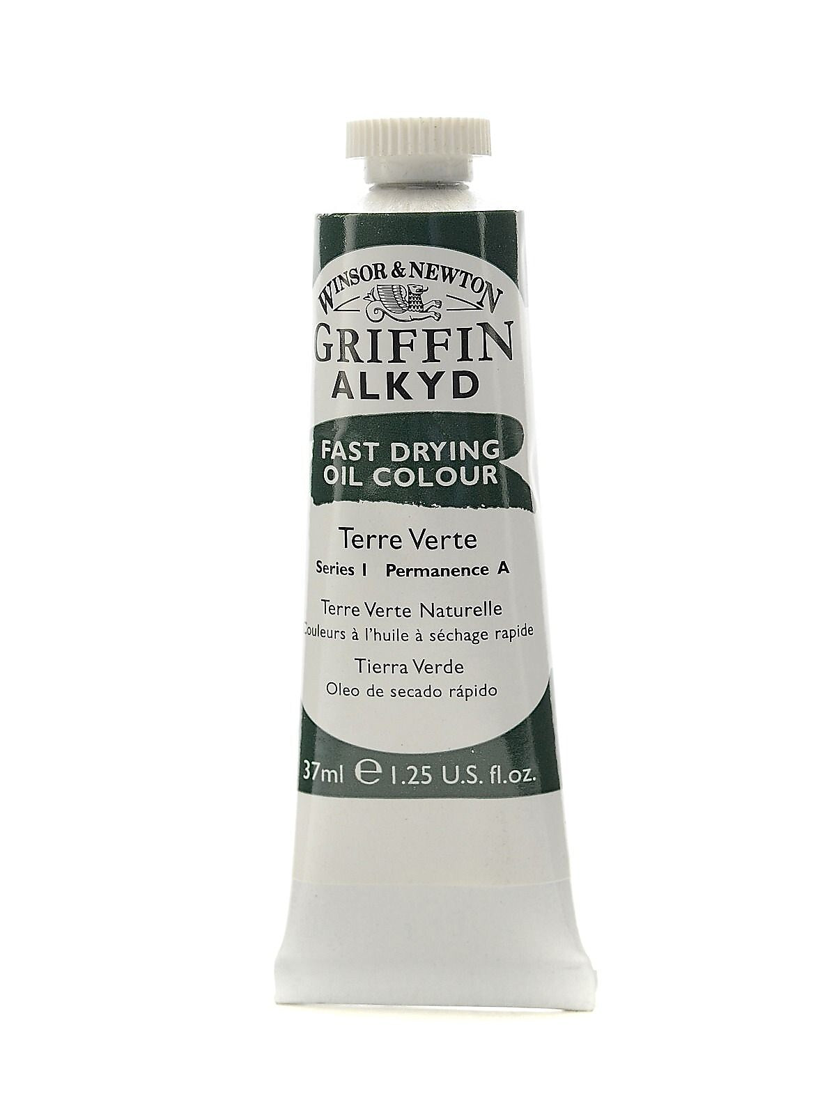 Winsor  And  Newton Griffin Alkyd Oil Colours Terre Verte 37 Ml 637 [Pack Of 3]