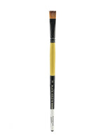 Dynasty Black Gold Series Synthetic Brushes, Short Handle, 12-Wave (52155)