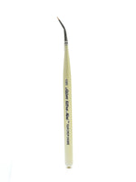 Silver Brush Ultra Mini Series Golden Taklon Brushes 10/0 Teardrop