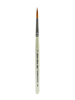 Silver Brush Ultra Mini Series Golden Taklon Brushes, 12 Designer Round (50727)