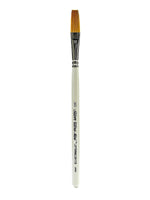 Silver Brush Ultra Mini Series Golden Taklon Brushes, 5/0 Stroke (77752)