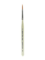 Silver Brush Ultra Mini Series Golden Taklon Brushes, 6 Designer Round (87798)