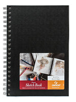 Canson 7" x 10" Wire Bound Sketch Book, 80 Sheets/Book, 2/Pack (73837-PK2)