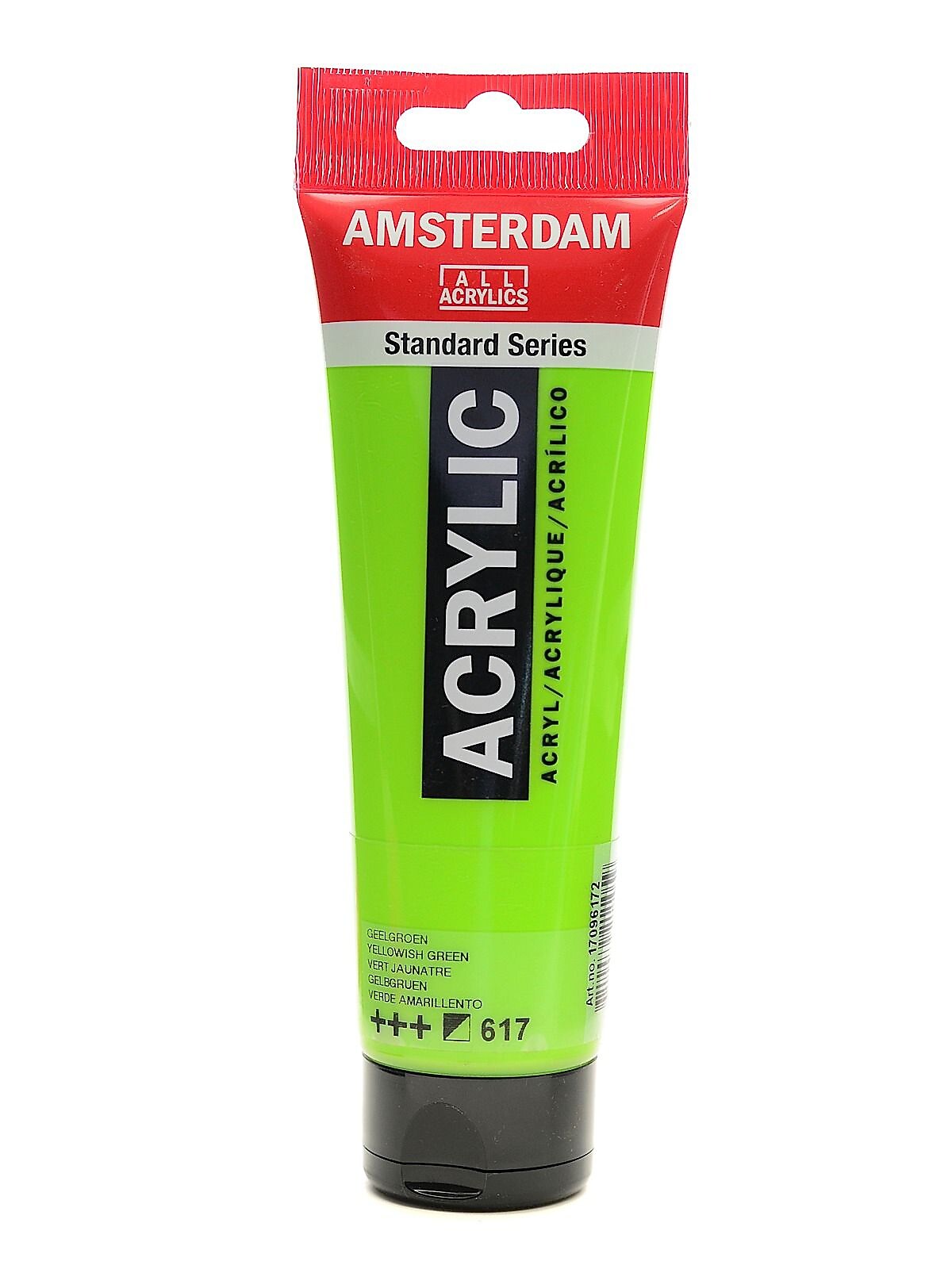 Amsterdam Standard Series Acrylic Paint, Yellowish Green, 120Ml, 3/Pack