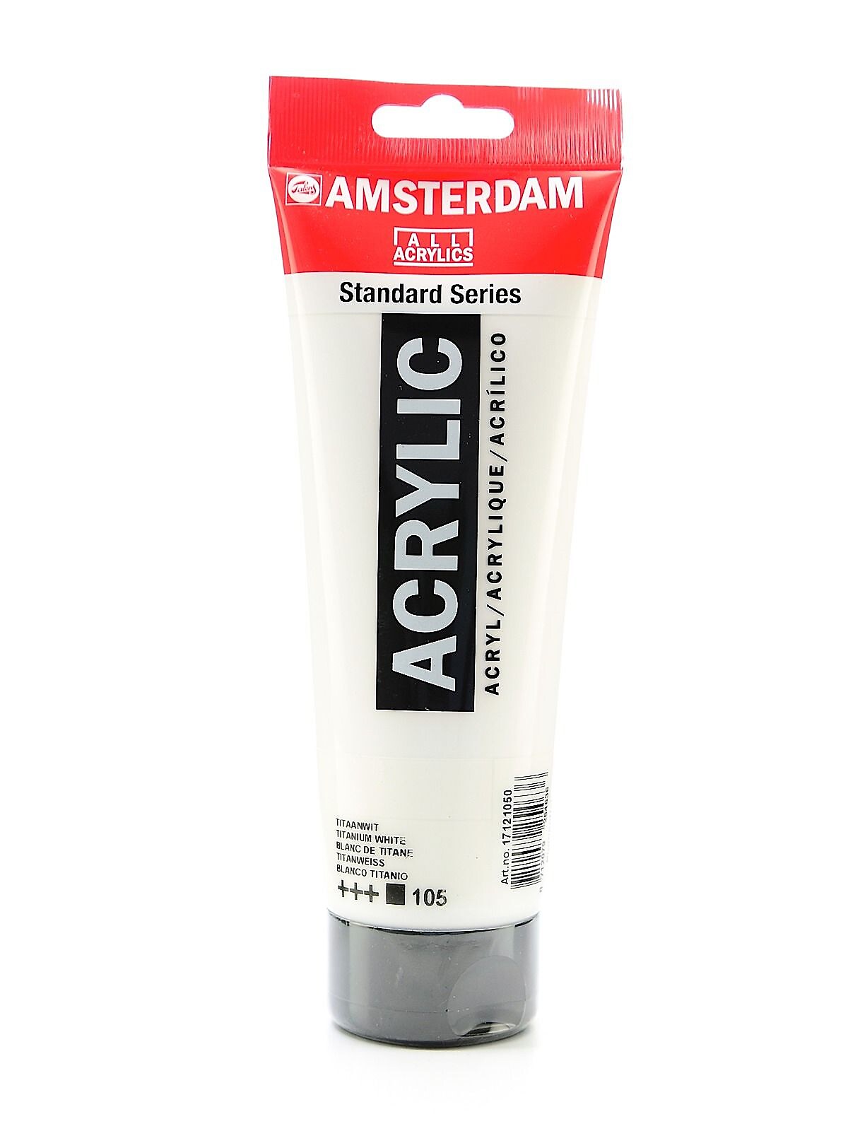 Amsterdam Standard Series Acrylic Paint Titanium White 250 Ml [Pack Of 2]