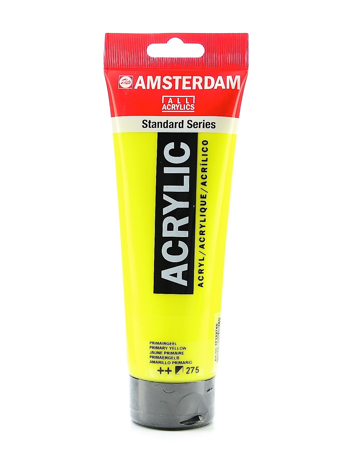 Amsterdam Standard Series Acrylic Paint Primary Yellow 250 Ml [Pack Of 2]