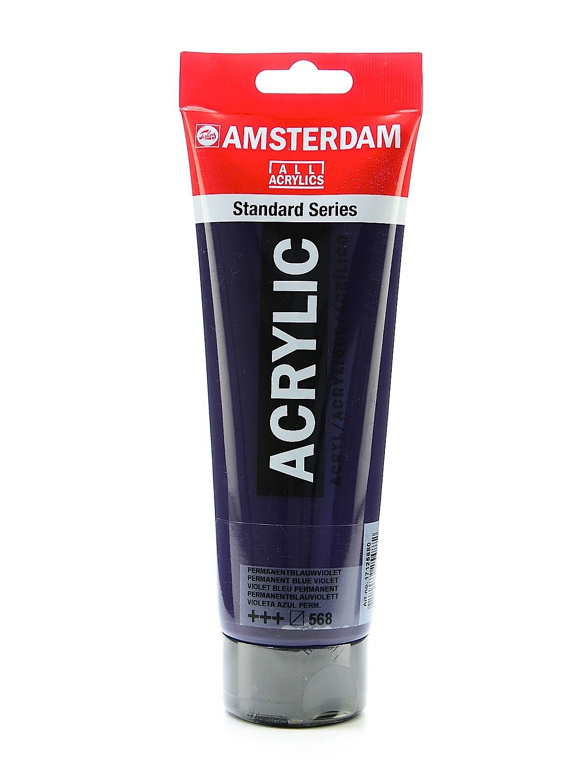 Amsterdam Standard Series Acrylic Paint Permanent Blue Violet 250 Ml [Pack Of 2]
