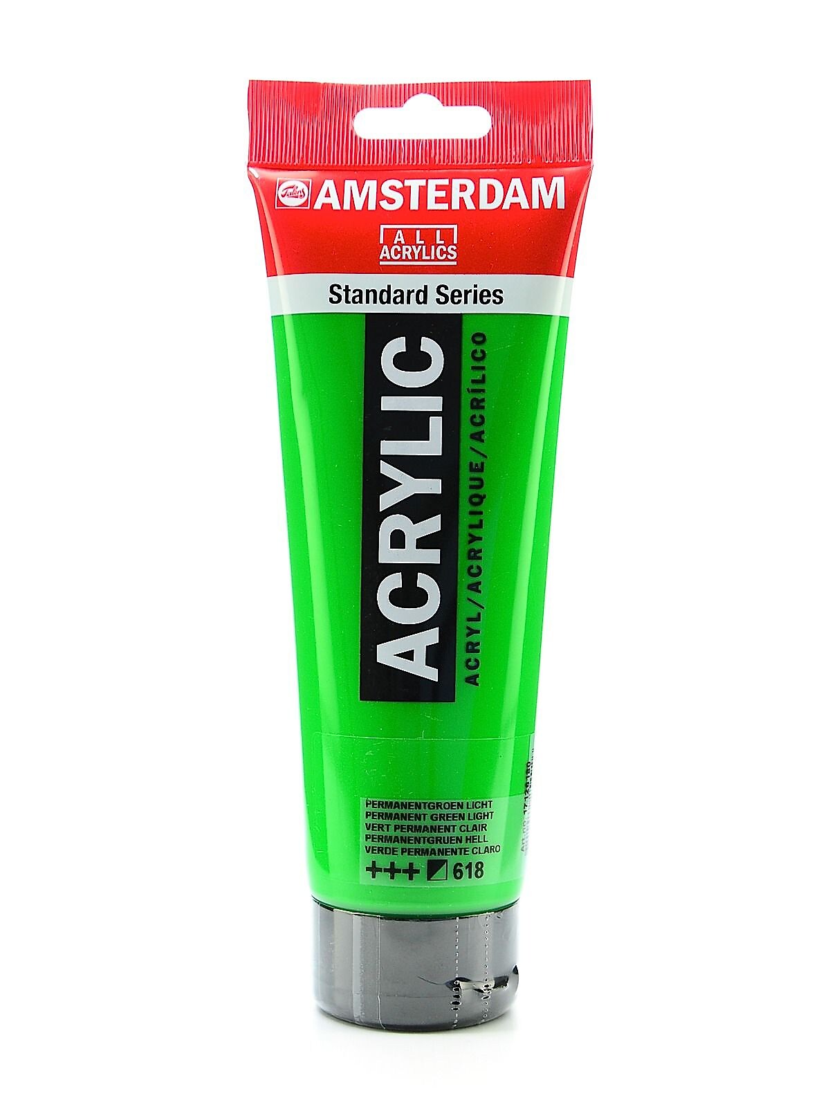 Amsterdam Standard Series Acrylic Paint, Permanent Green Light, 250Ml, 2/Pack (71126-Pk2)