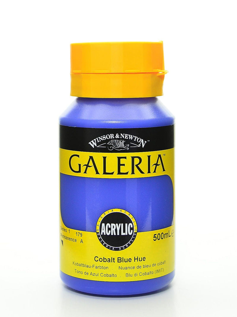 Winsor  And  Newton Galeria Flow Formula Acrylic Colours, Cobalt Blue Hue, 500Ml 179 (83682)