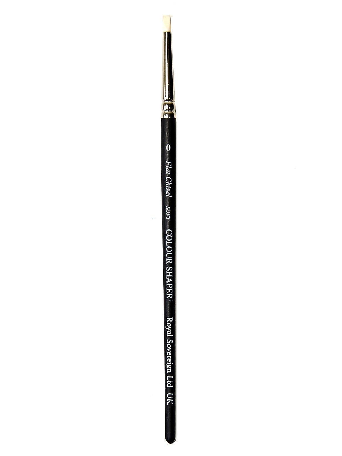 Colour Shaper Painting Tools, Flat Chisel Soft No 0, 2/Pack (10322-Pk2)