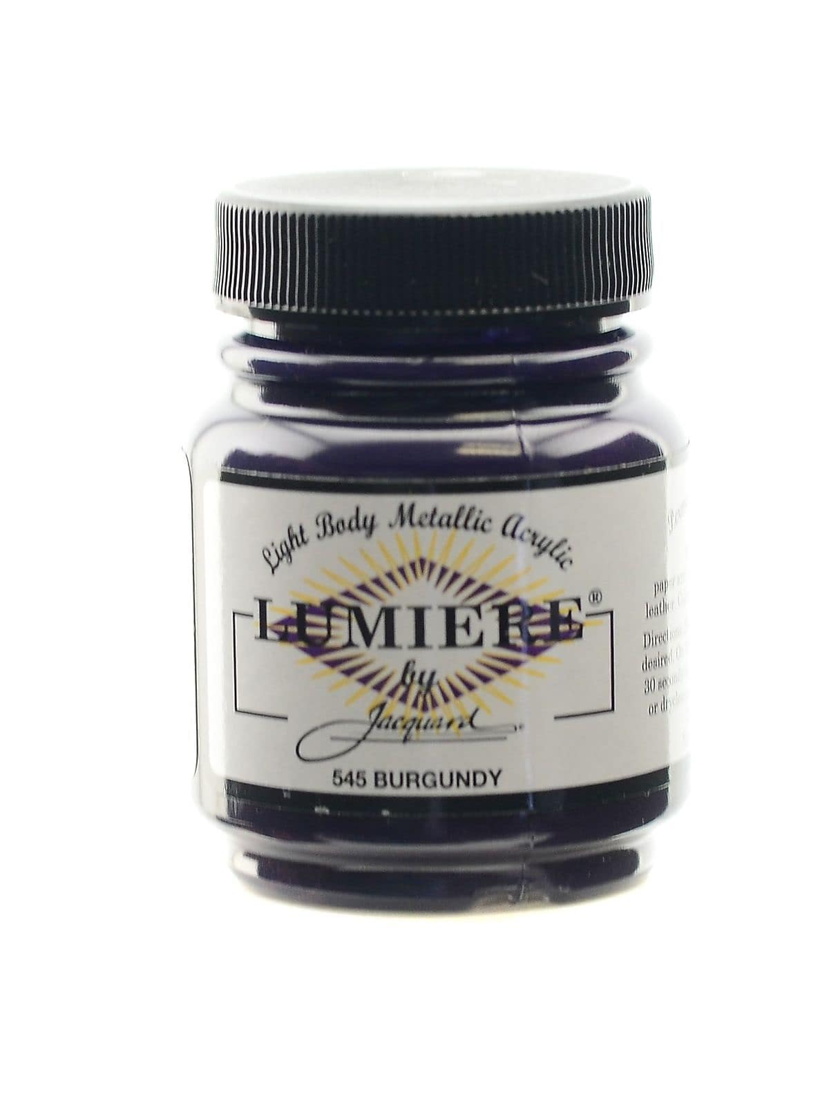 Jacquard Lumiere Artist Acrylics, Burgundy, 3/Pack (10523-Pk3)