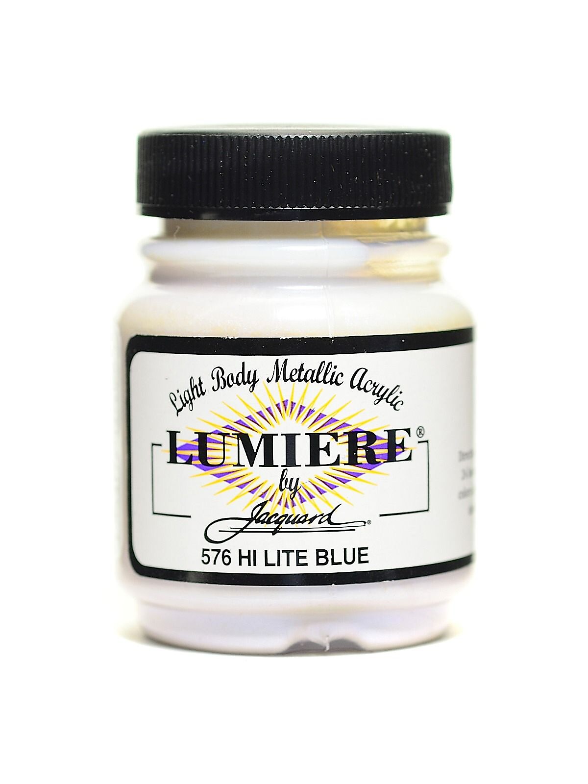 Jacquard Lumiere Artist Acrylics, Hi-Lite Blue, 3/Pack (66794-Pk3)