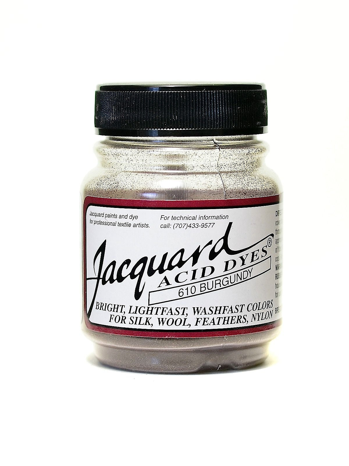 Jacquard Acid Dyes, Burgundy, 4/Pack (74150-Pk4)
