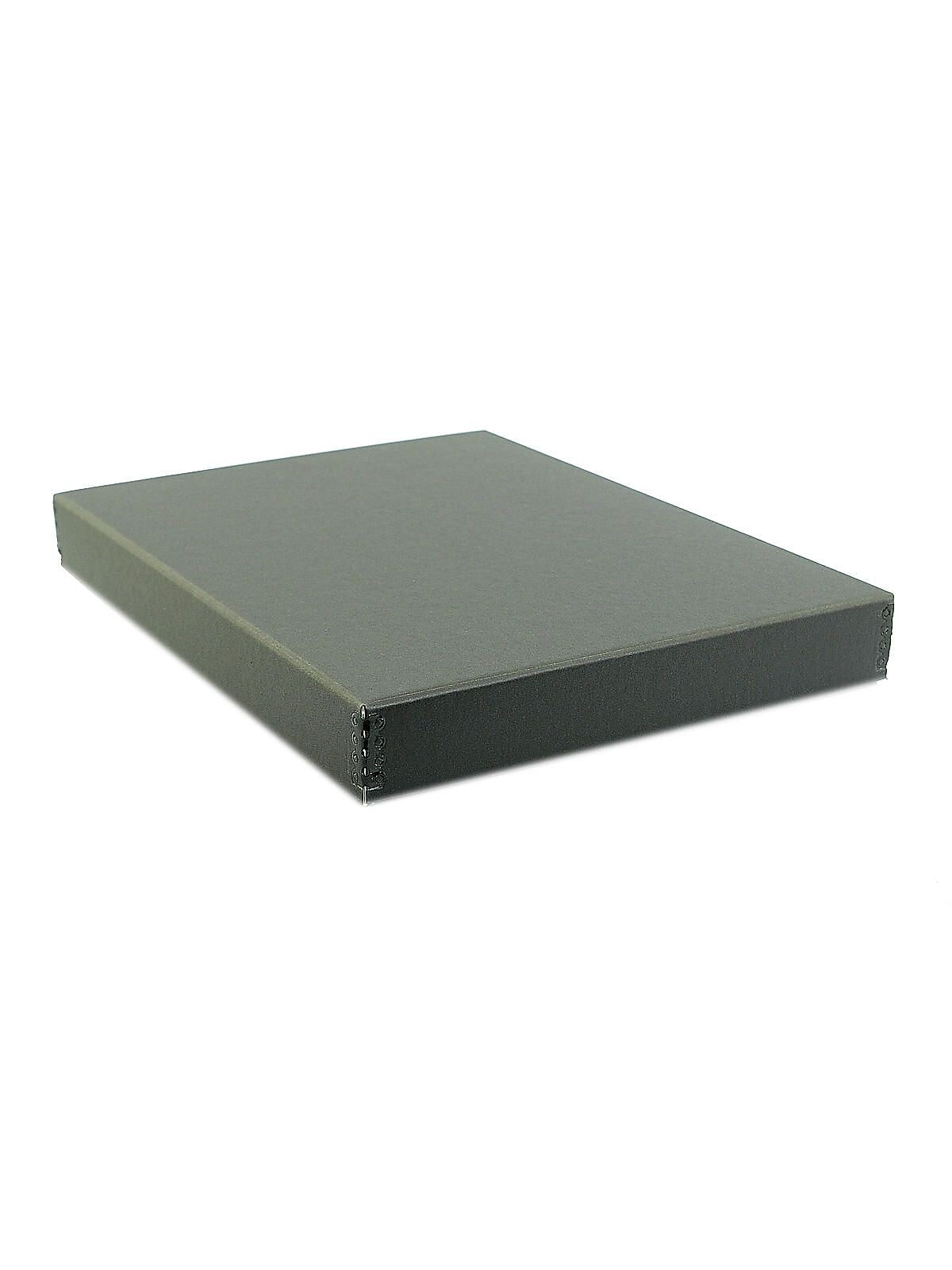 Lineco 98500 Drop-Front Storage Boxes, 16" X 20" X 1 1/2", Black