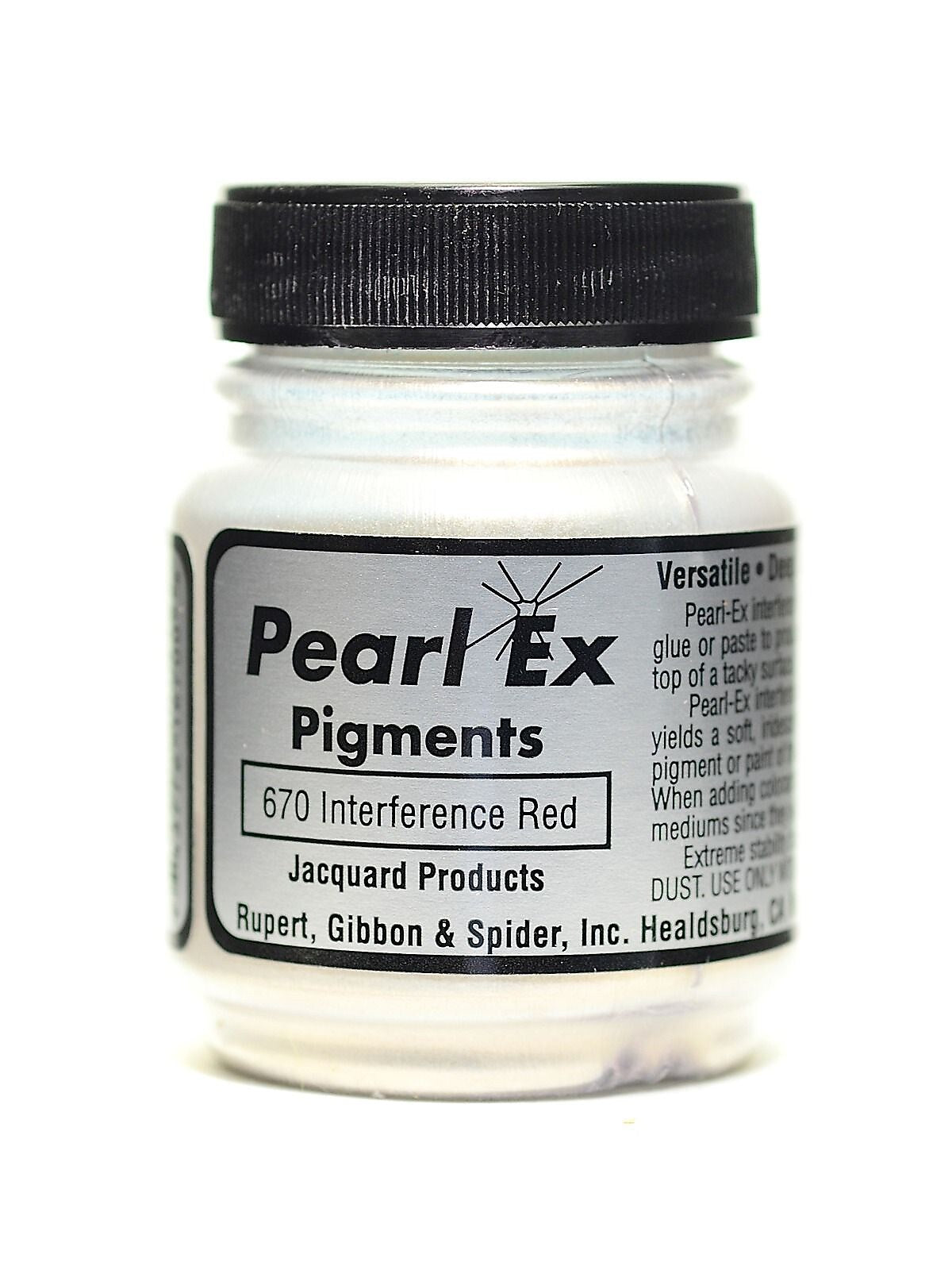 Jacquard Pearl Ex Powdered Pigments Interference Red 0.50 Oz. [Pack Of 3]