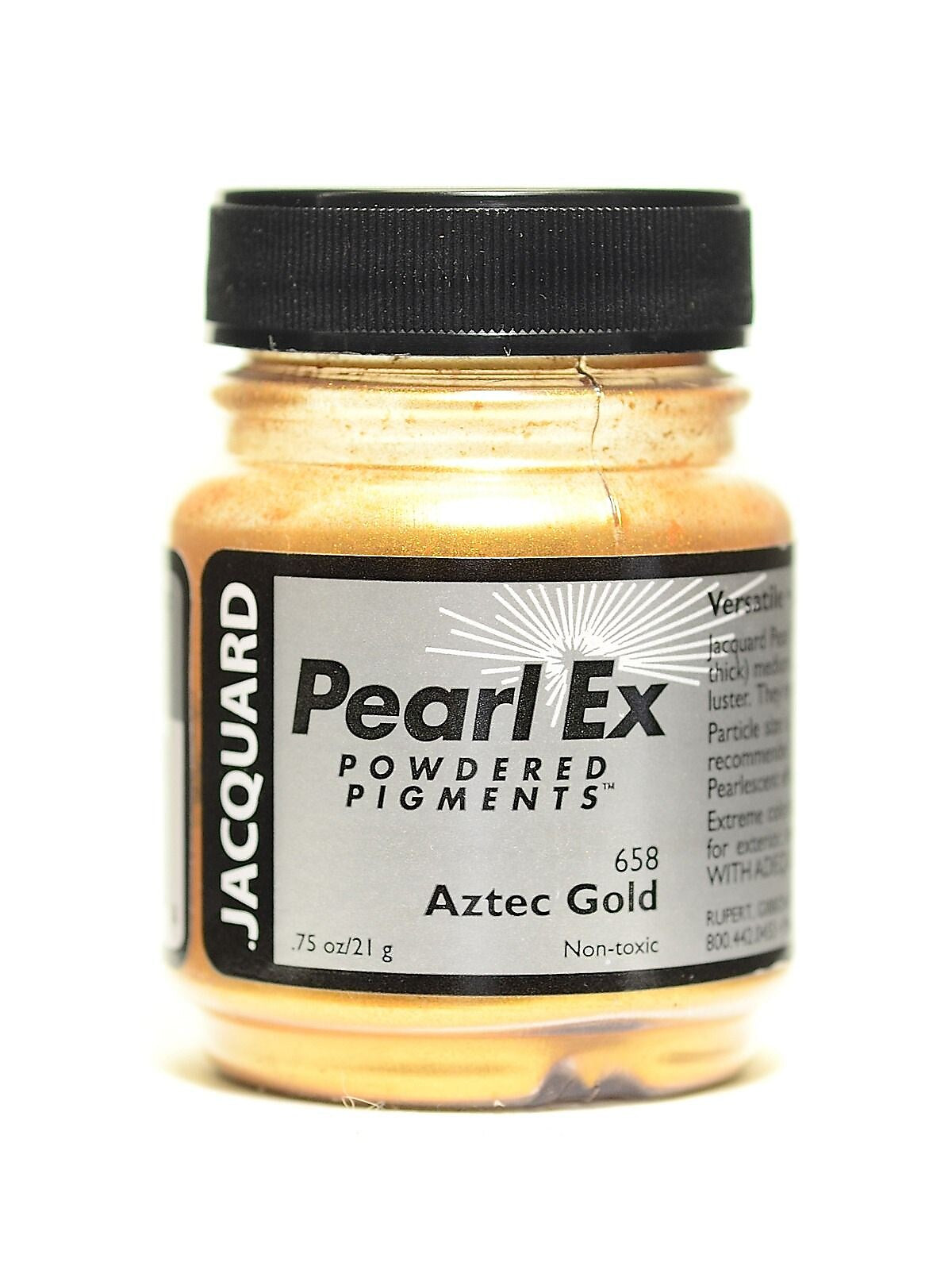 Jacquard Pearl Ex Powdered Pigments Aztec gold 0.75 oz. [Pack of 3]