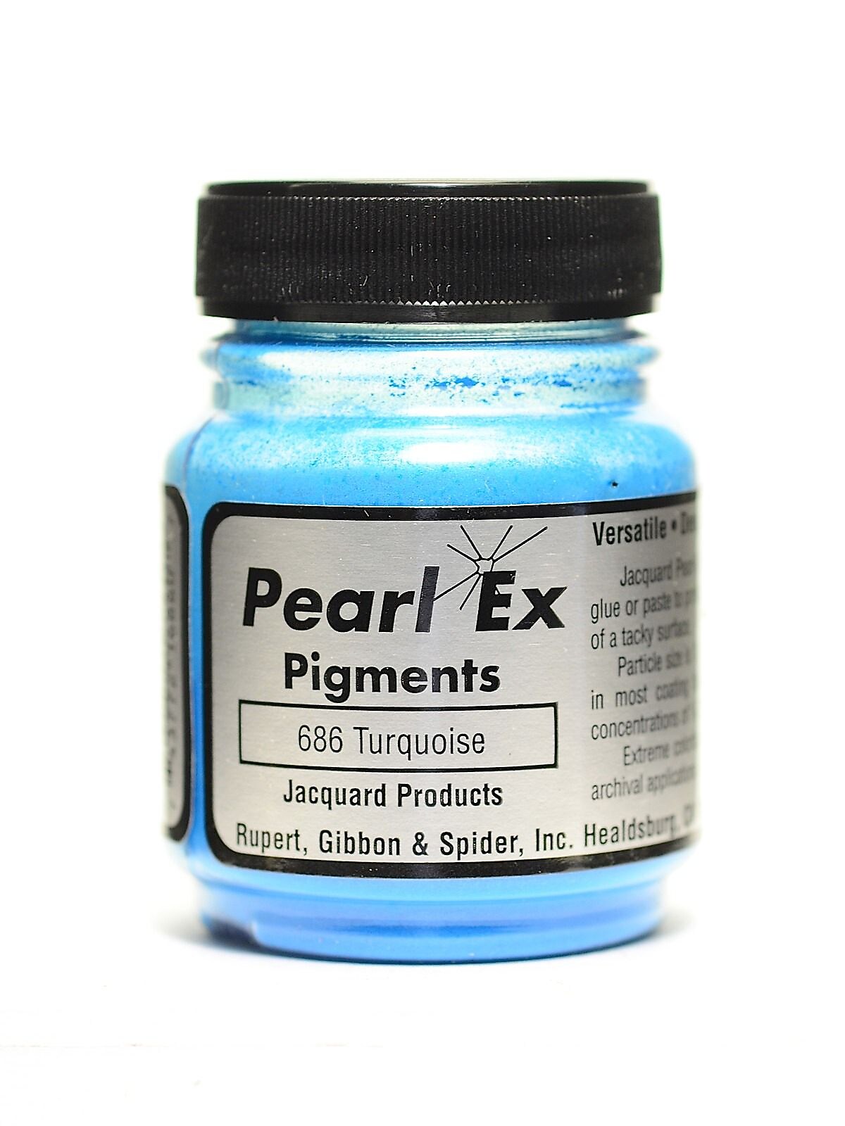 Jacquard Pearl Ex Powdered Pigments turquoise 0.50 oz. [Pack of 3]