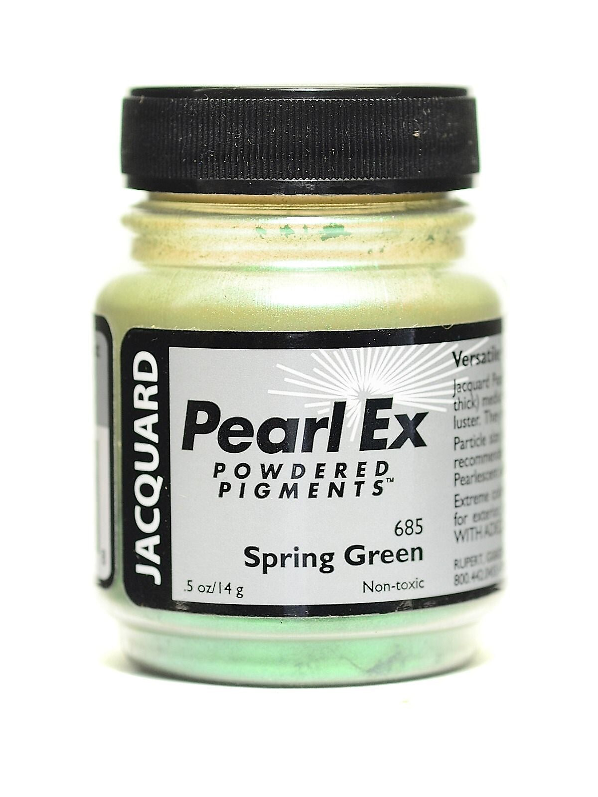 Jacquard Pearl Ex Powdered Pigments spring green 0.50 oz. [Pack of 3]