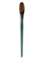 Silver Brush Crystal Series Brushes, 3/4" Oval Wash No 6809S (28787)