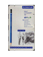 Staedtler Mars Lumograph Sketching Pencil Sets set of 12