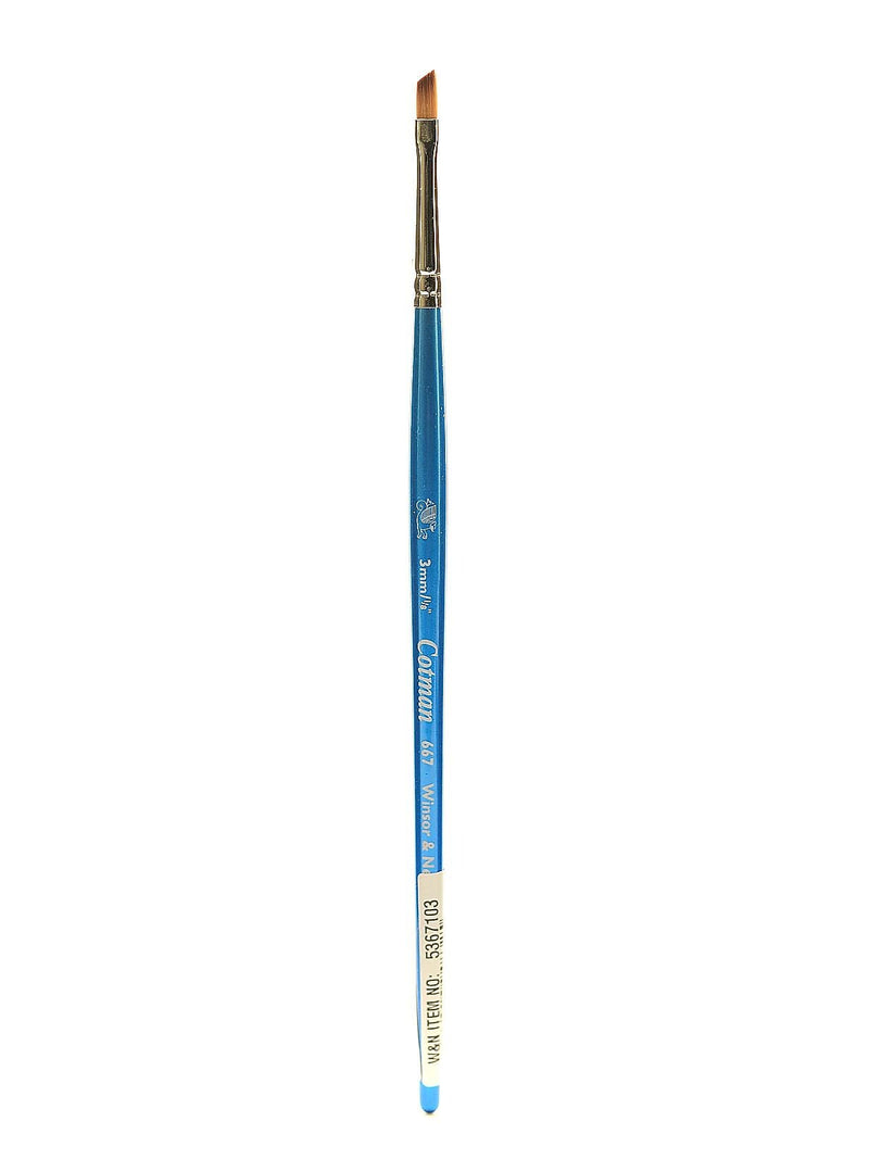 Winsor And Newton Cotman Watercolor Brushes 1/8" Angle 667 (19020)