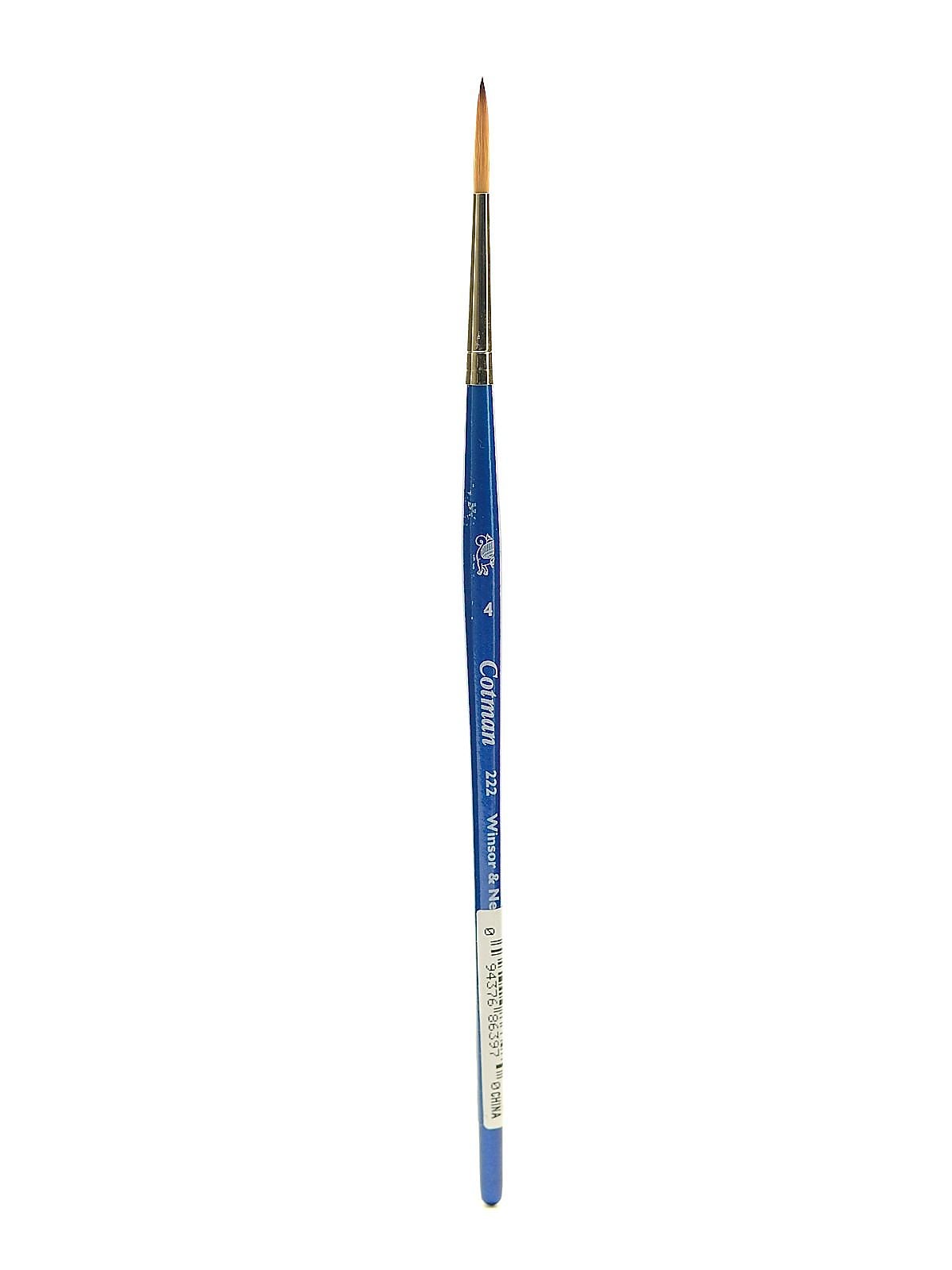 Winsor And Newton Cotman Water Colour Brushes, 4 Script No 222 (79589)