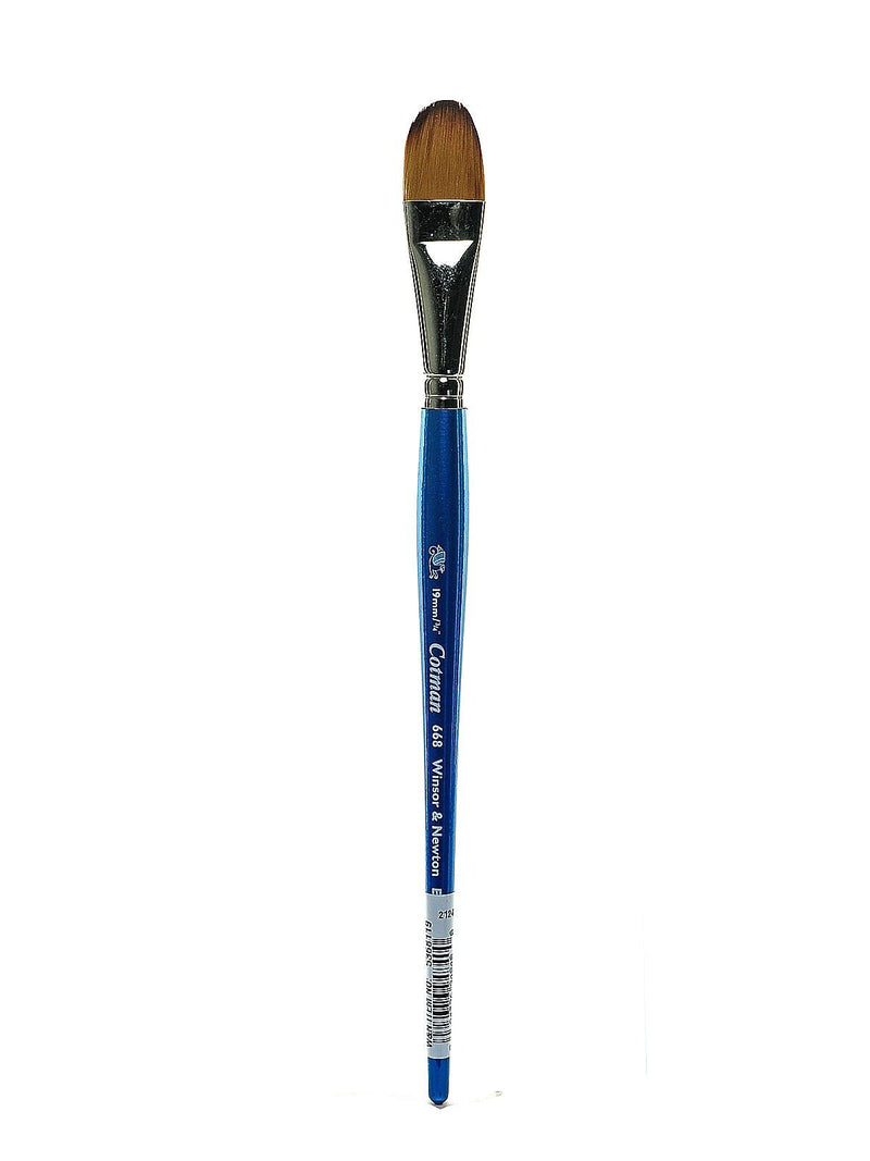 Winsor And Newton Cotman Water Colour Brushes, 3/4" Filbert No 668 (86038)
