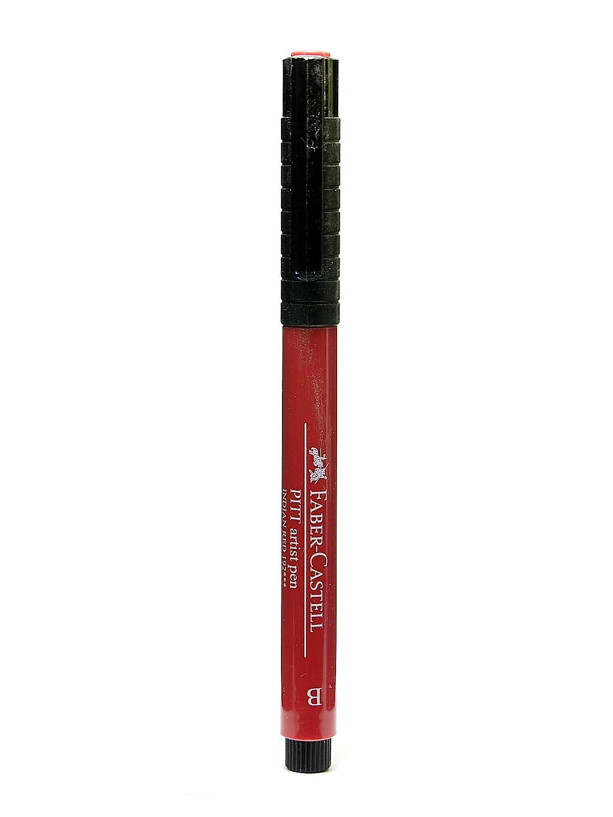 Faber-Castell Pitt Artist Pens Indian red brush 192 [Pack of 8]