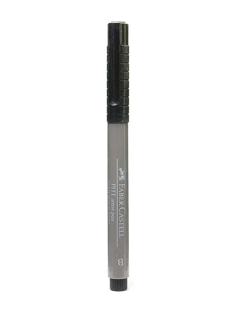 Faber-Castell Pitt Artist Pens warm grey IV brush 273 [Pack of 8]