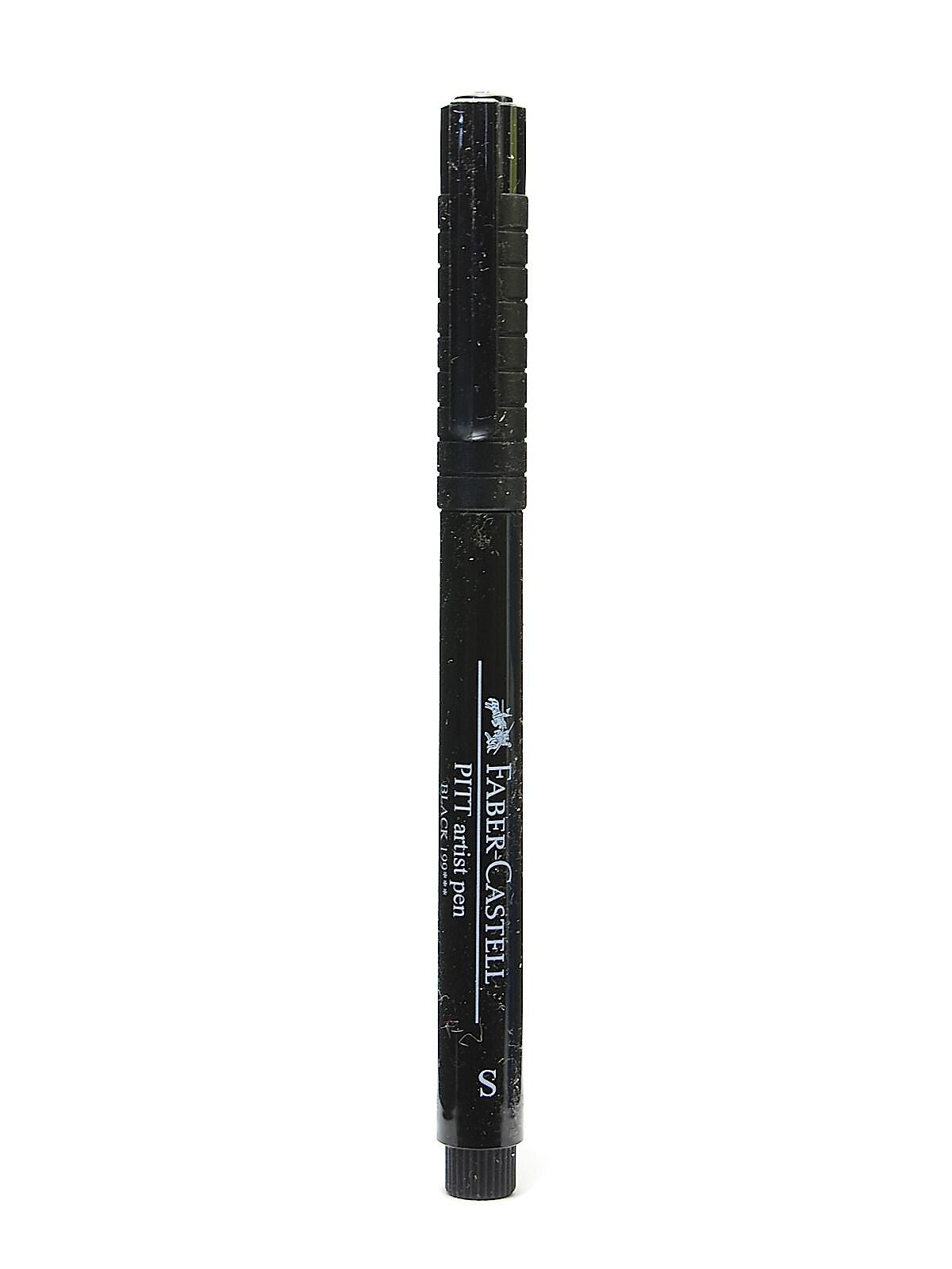 Faber-Castell Pitt Artist Pens black superfine 199 [Pack of 8]
