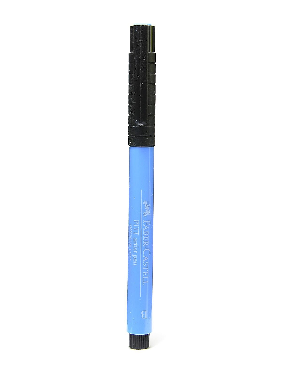 Faber-Castell Pitt Artist Pens sky blue brush 146 [Pack of 8]