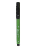 Faber-Castell Pitt Artist Pens chromium green opaque brush 174 [Pack of 8]