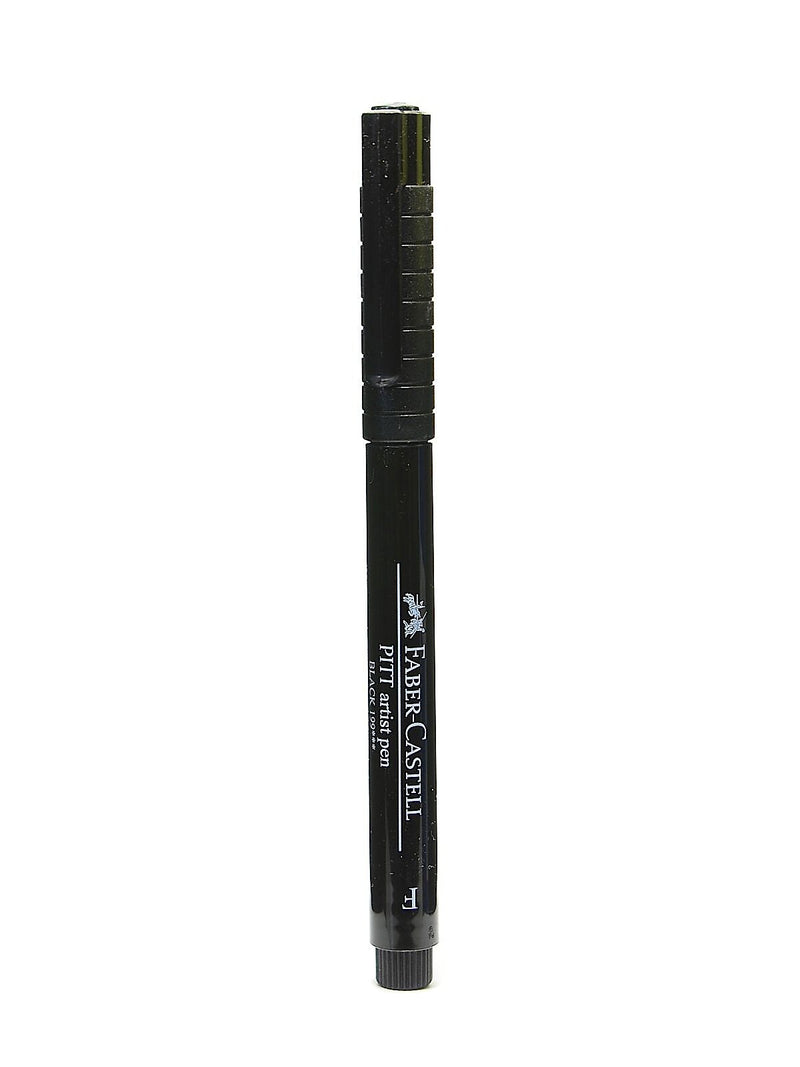 Faber-Castell Pitt Artist Pens black fine 199 [Pack of 8]