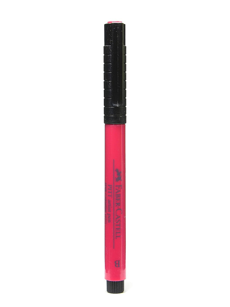 Faber-Castell Pitt Artist Pens pink carmine brush 127 [Pack of 8]