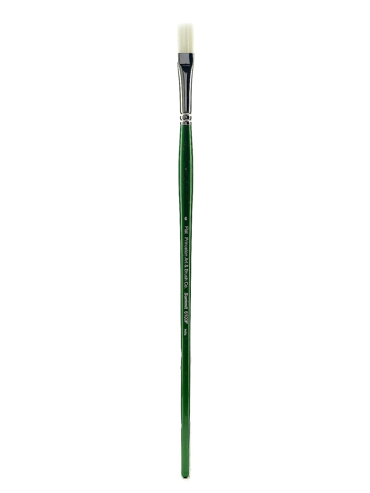 Princeton 6100 Synthetic Bristle Oil And Acrylic Brushes 6 Flat