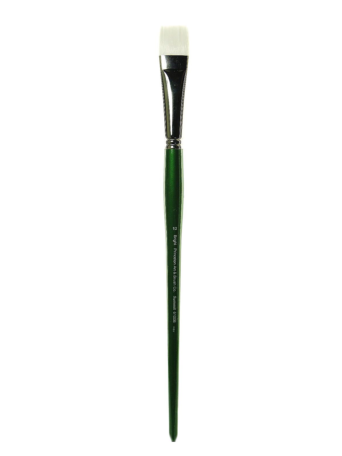 Princeton 6100 Synthetic Bristle Oil And Acrylic Brushes 12 Bright