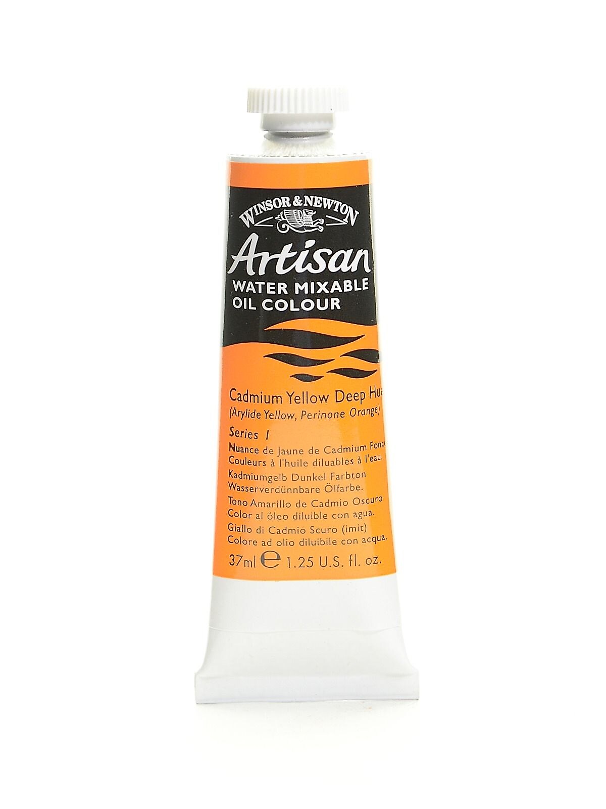 Winsor And Newton Artisan Water Mixable Oil Colours Cadmium Yellow Deep Hue 37 Ml 115 [Pack Of 3]