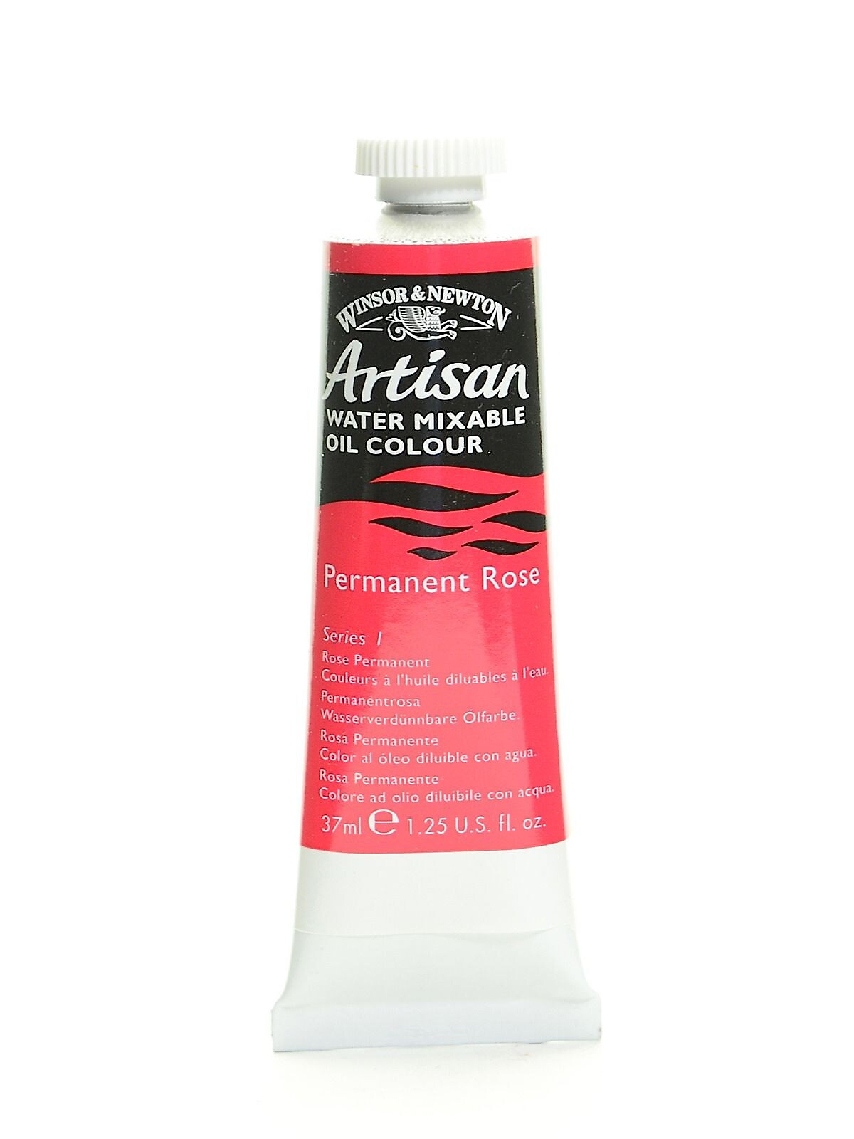 Winsor  And  Newton Artisan Water Mixable Oil Colours Permanent Rose 37 Ml 502 [Pack Of 3]