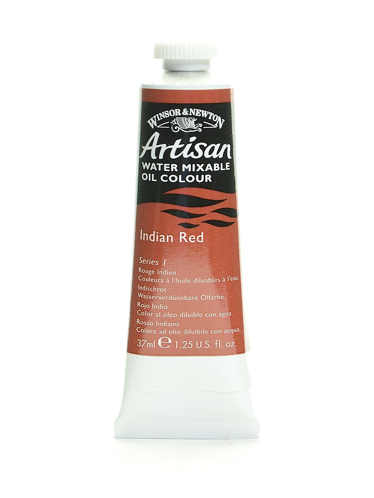 Winsor  And  Newton Artisan Water Mixable Oil Colours Indian Red 37 Ml 317 [Pack Of 3]