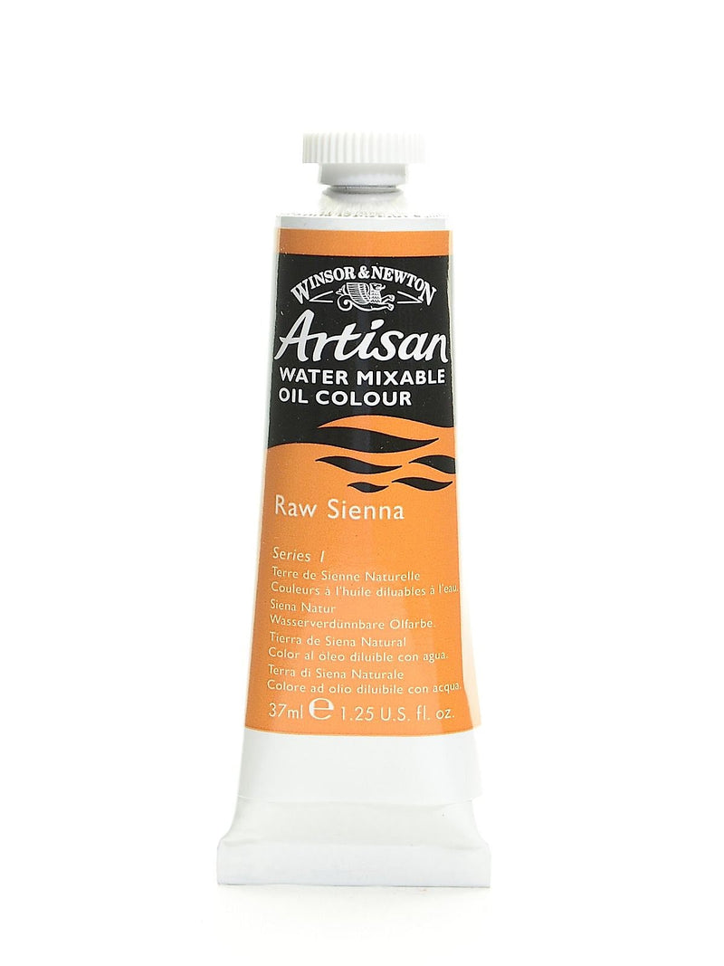 Winsor And Newton Artisan Water Mixable Oil Colours Raw Sienna 37 Ml 552 [Pack Of 3]