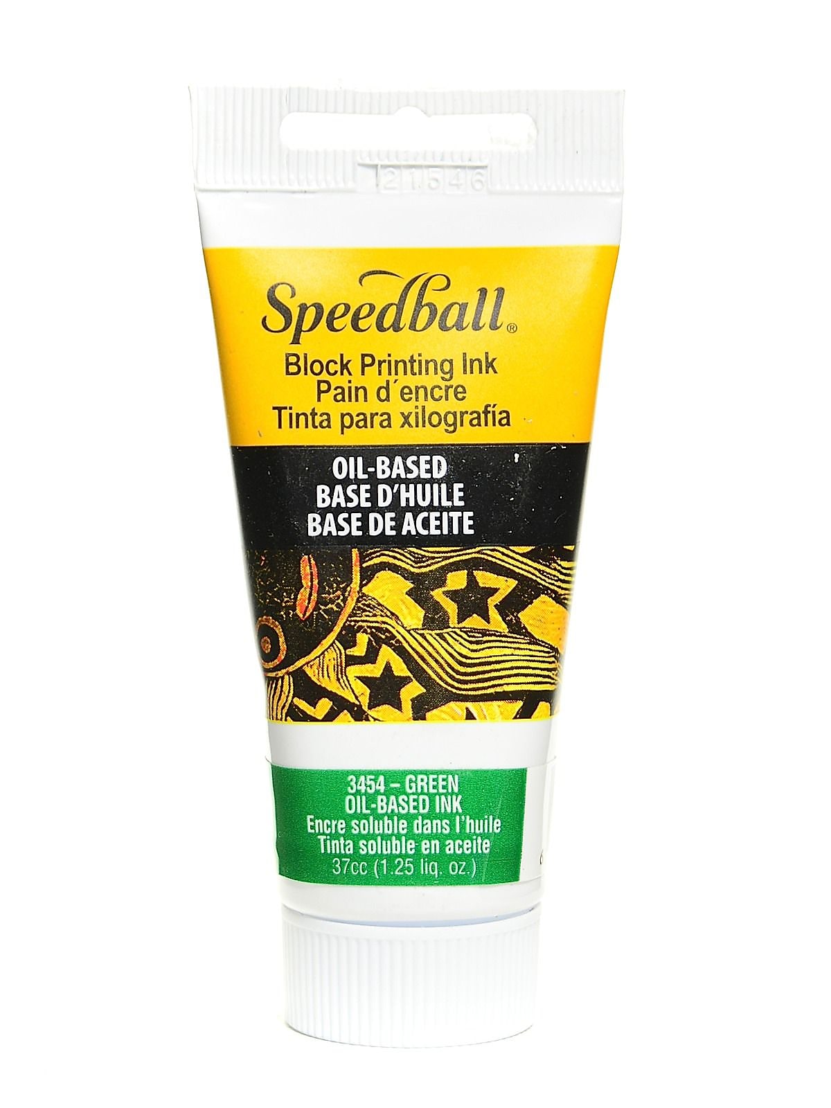 Speedball Oil-Based Block Printing Inks Green 1.3 Oz. [Pack Of 3]