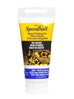 Speedball Oil-Based Block Printing Inks Blue 1.3 Oz. [Pack Of 3]