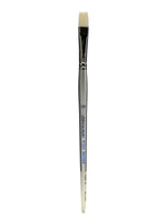 Silver Brush Silverwhite Series Synthetic Brush, Short Handle, 10, Bright (48594)