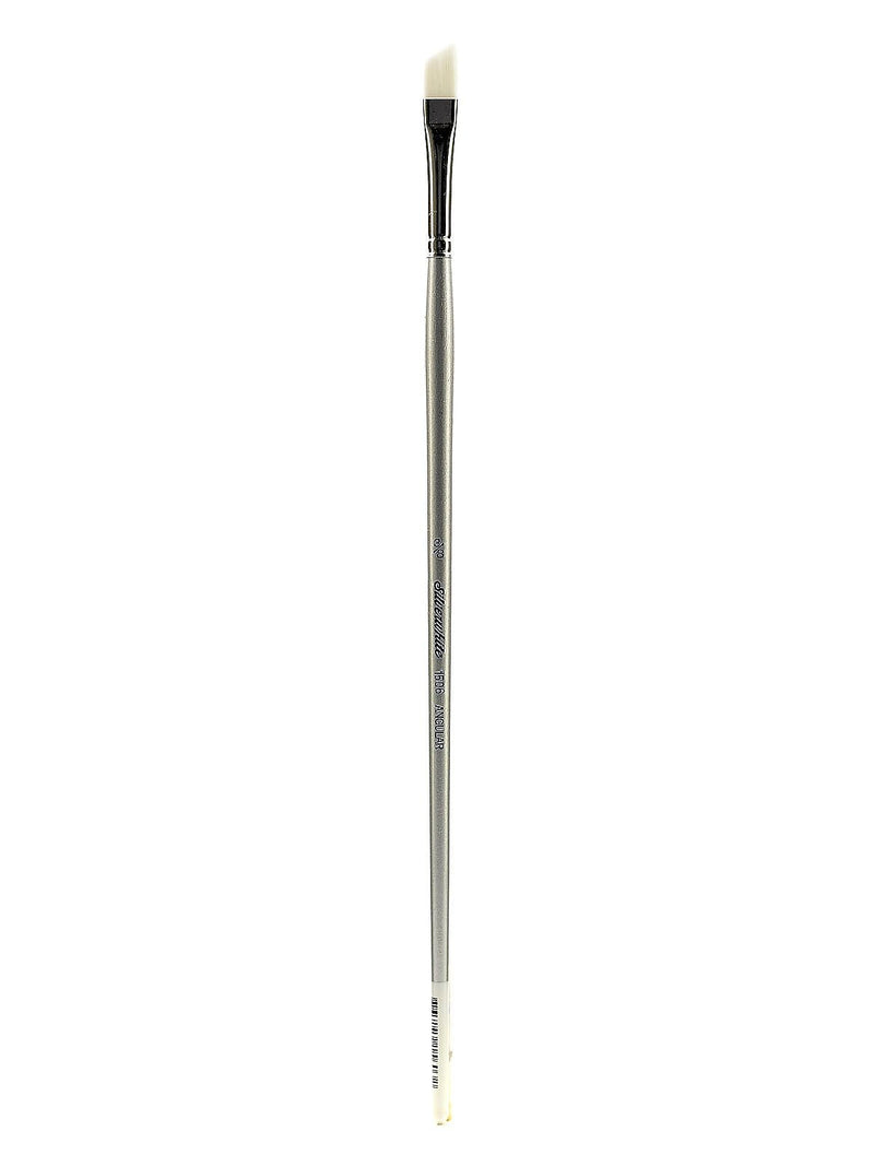 Silver Brush Silverwhite Series Synthetic Brushes Short Handle, 3/8" Angular (63064)