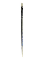 Silver Brush Silverwhite Series Synthetic Brushes, Short Handle 8 Filbert (79496)