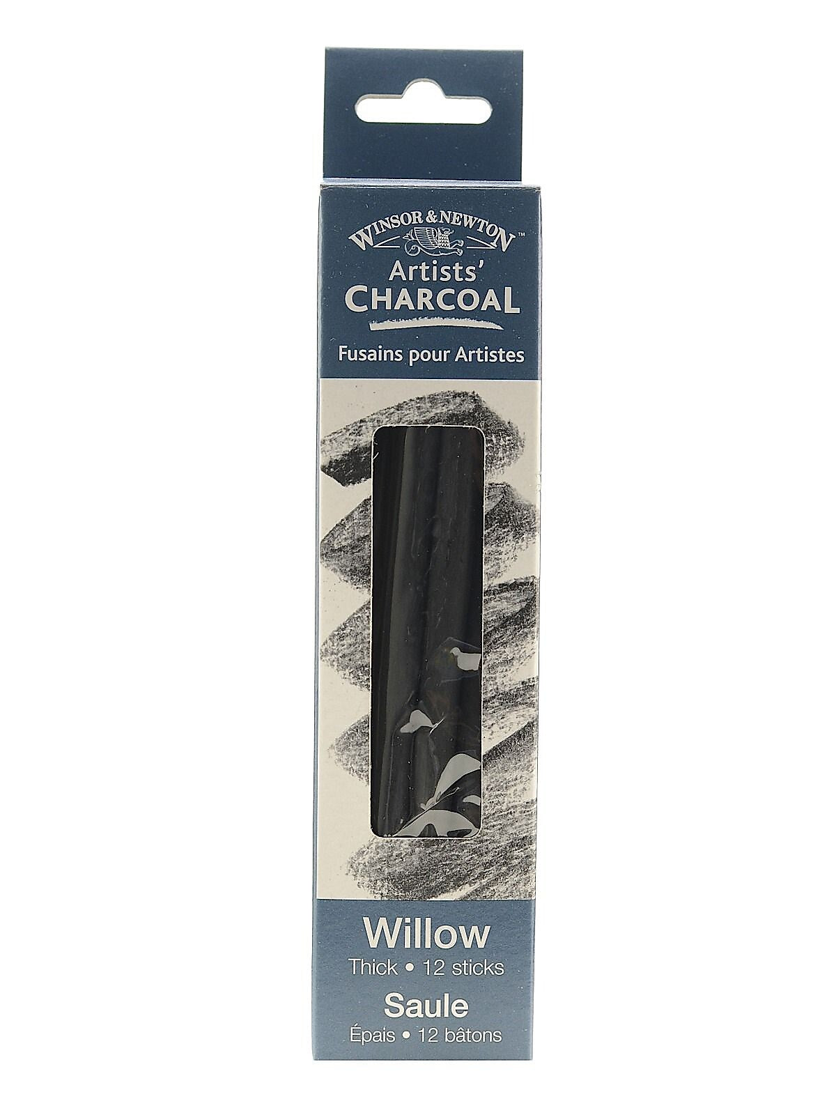 Winsor & Newton Willow Charcoal, Gray, 2/Pack, 2/Pack (50648-PK2)