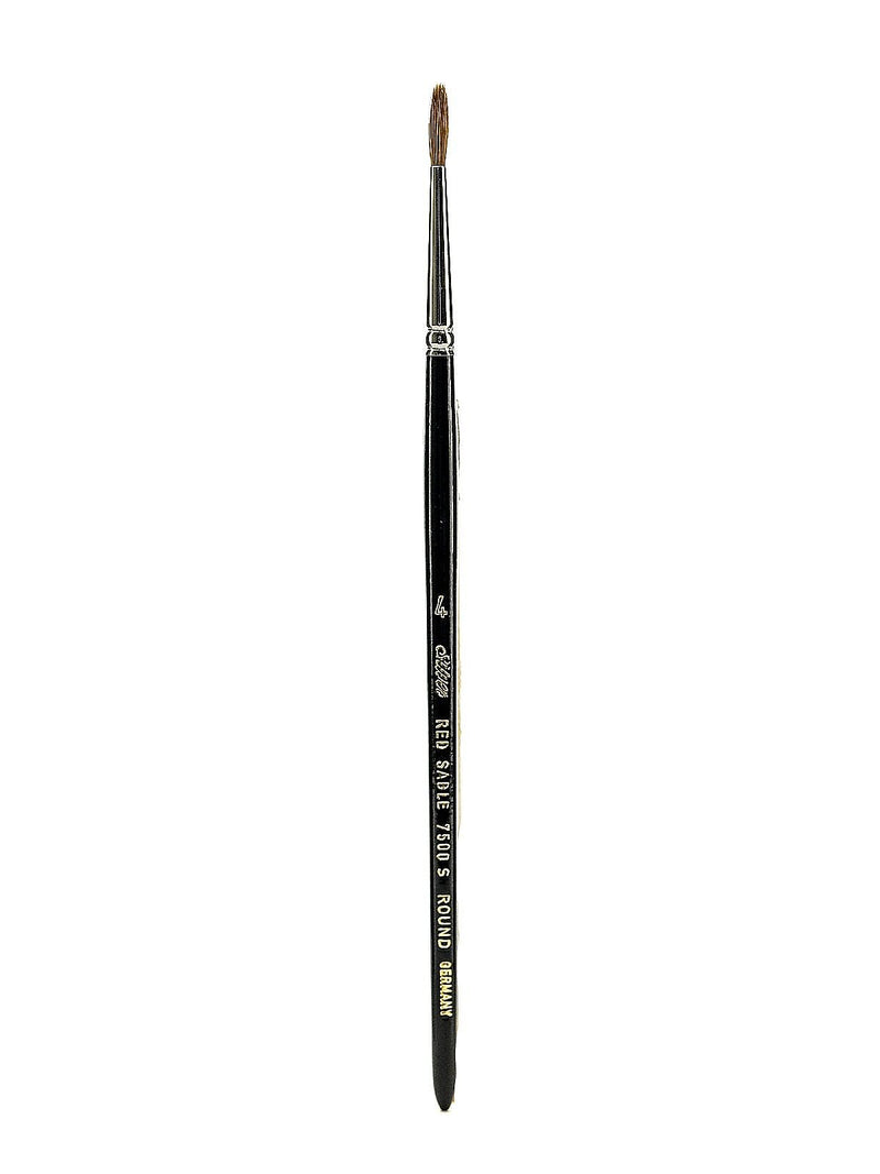 Silver Brush Pure Red Sable Brushes, 4 Round (60881)