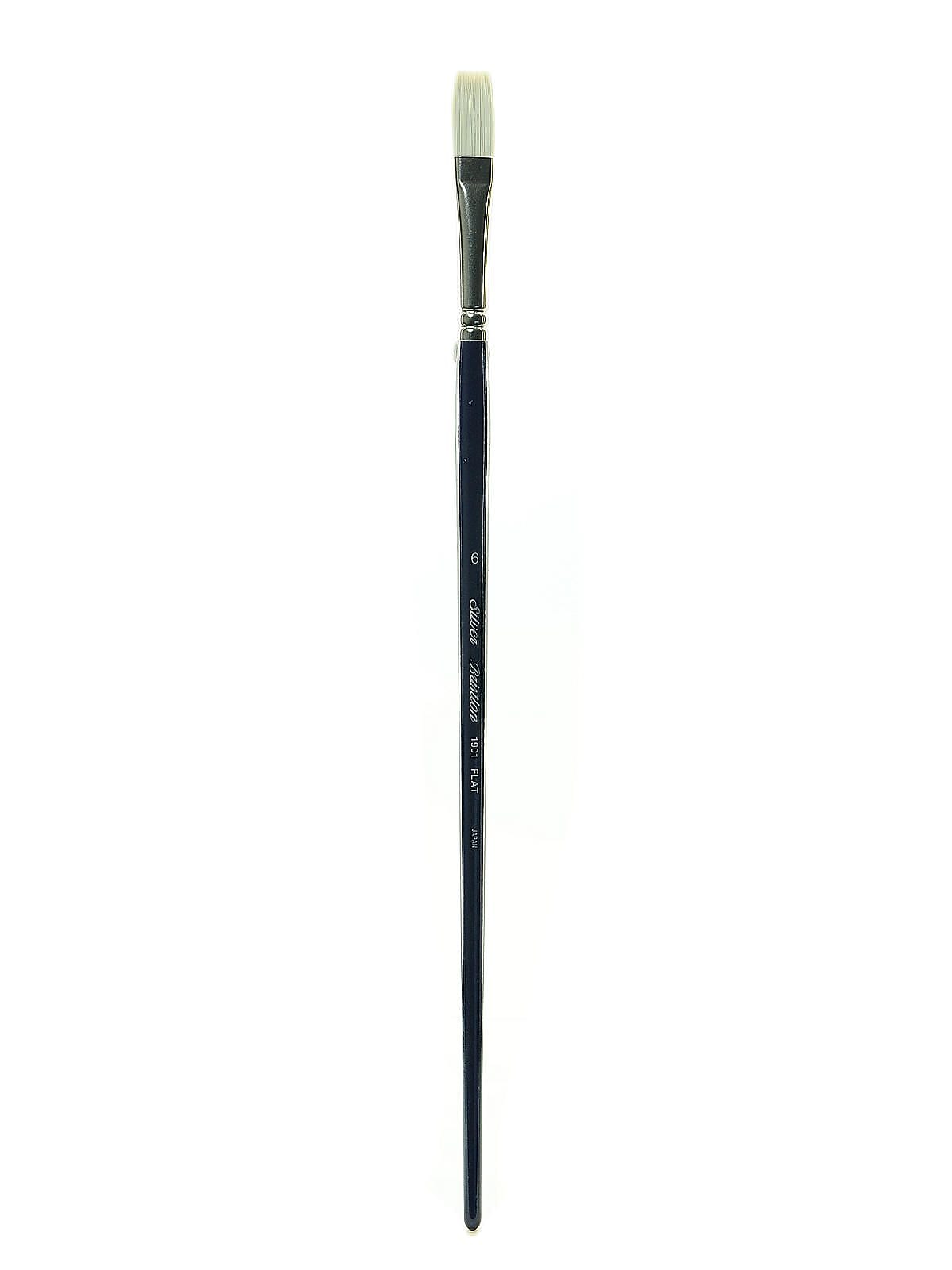 Silver Brush Bristlon Series Brushes 6 Flat