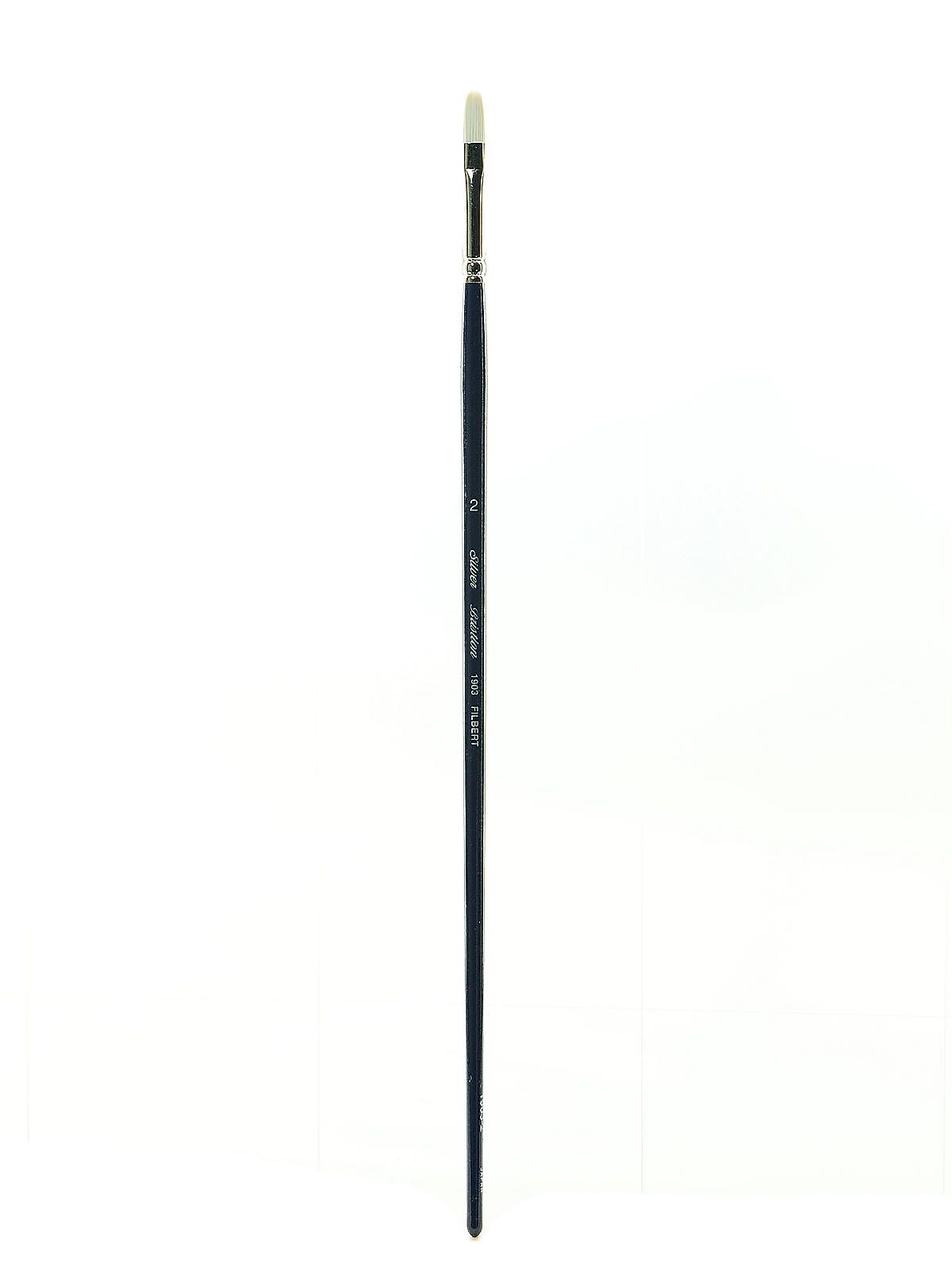 Silver Brush Bristlon Series Brushes 2 Filbert