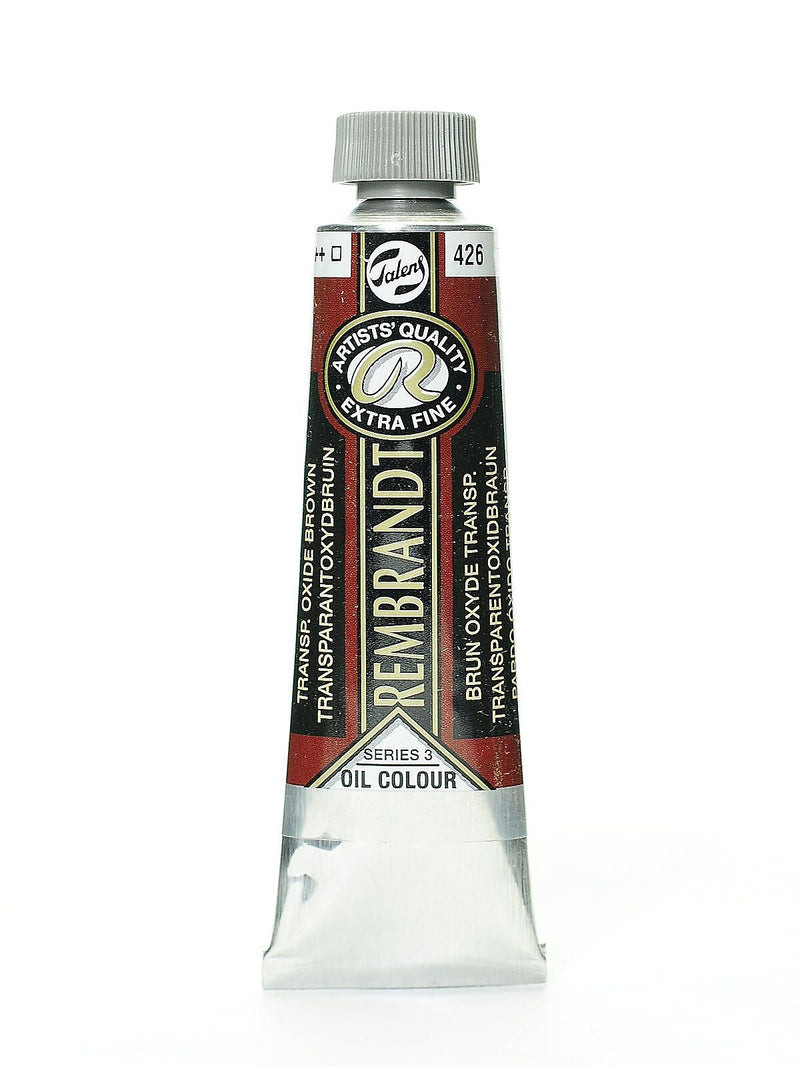 Rembrandt Artist's Oil Colors Transparent Oxide Brown 40 Ml 426